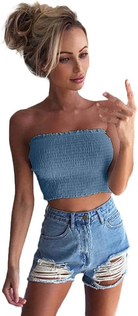 busty tube top|Bandeau Tops 